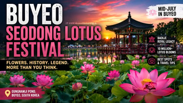 Buyeo Seodong Lotus Festival: The Hidden Truth Behind Korea's Most Famous Lotus Bloom