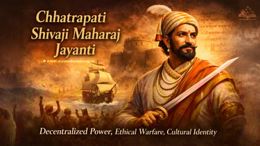 Chhatrapati Shivaji Maharaj Jayanti: The Birth of a Decentralized Indian Statecraft
