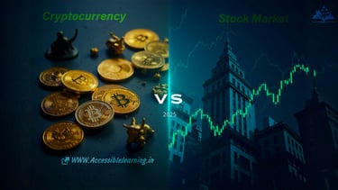 Cryptocurrency vs Stock Market 2025: Which Investment Path Offers Better Risk-Adjusted Returns?