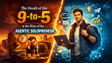 The traditional 9-to-5 job is slowly losing its dominance as technology reshapes the way people work