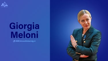 Giorgia Meloni: Italy's First Female Prime Minister and Conservative Firebrand