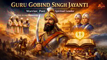 Guru Gobind Singh Ji as a Warrior, Poet, and Philosopher