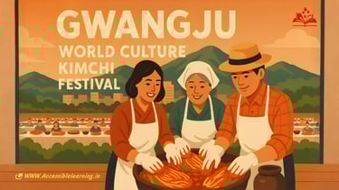 Gwangju World Culture Kimchi Festival: A Celebration of Taste, Tradition, and Togetherness