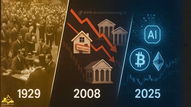 Market Crash Chronicles: How 1929, 2008, and 2025 Shape Modern Investment Strategy