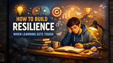 Learning is not meant to feel easy all the time.