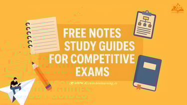 Master Competitive Exams Using Free Notes, Study Guides, and Smart Strategies
