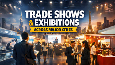 Various Trade Shows and Exhibitions Across Major Cities: Why They Still Shape Real Business