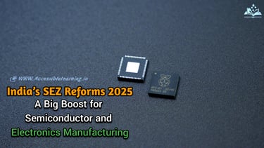 India’s SEZ Reforms 2025: A Big Boost for Semiconductor and Electronics Manufacturing