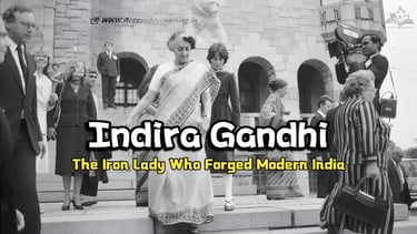 Indira Gandhi Uncovered: The Complex Leader Behind India's Transformation