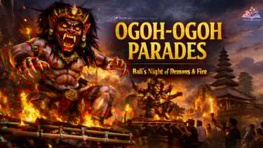 Inside Bali’s Ogoh-Ogoh Parades: Spiritual Rituals, Giant Demon Statues, and Nyepi Traditions