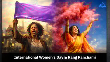 When Gulal Met the Protest Banner: The Untold Story of March's Two Greatest Celebrations