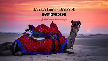 Jaisalmer Desert Festival: Rajasthan’s Cultural Extravaganza in the Golden Sands
