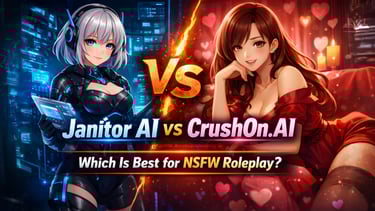 Janitor AI vs. CrushOn.AI: Which Is the Best for NSFW Roleplay?