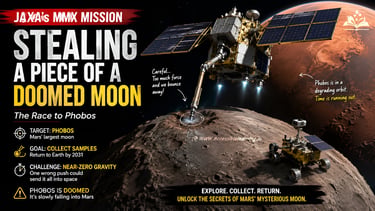 JAXA's MMX Mission Explained: Why Phobos Is the Most Dangerous Moon to Land On