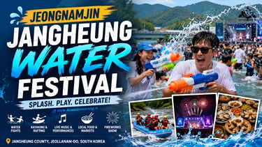 Everything You Need to Know About the Jeongnamjin Jangheung Water Festival