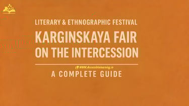Karginskaya Fair on the Intercession: Where Literature Meets Cossack Traditions