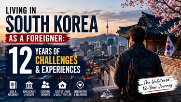 Living in South Korea as a Foreigner: 12 Years of Challenges and Experiences
