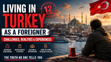 Living in Turkey as a Foreigner: 12 Years of Challenges and Experiences