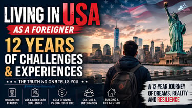 USA Residency Challenges: A Foreigner's Honest Experience After 12 Years