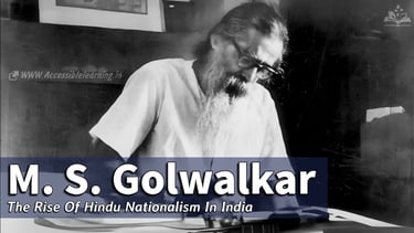 M. S. Golwalkar: Controversies, Contributions, and Impact