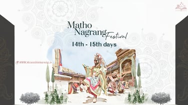 Unveiling the Mystical Matho Nagrang Festival in Ladakh