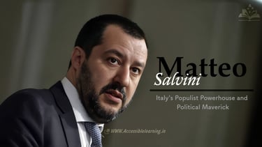 Matteo Salvini: Italy’s Controversial Political Powerhouse?