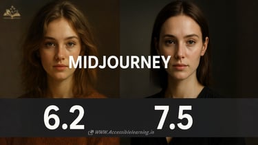 MidJourney 7.5 vs 6.2: What’s New, Smarter, and More Creative?