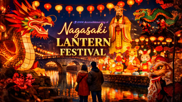 Nagasaki transforms into a glowing dreamland of lanterns, color, and culture