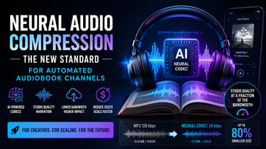 How Neural Audio Codecs Are Replacing MP3 for AI-Generated Audiobooks