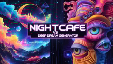Which AI Image Generator Wins? NightCafe or Deep Dream Generator?