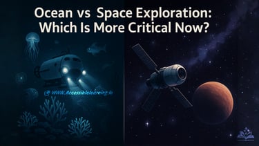 Ocean vs Space Exploration: Determining Our Most Critical Scientific Frontier