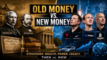 Old Money vs. New Money Explained: Comparing Historic Dynasties with Today's Tech Billionaires