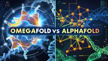 AlphaFold vs OmegaFold: Understanding the Future of Protein Folding and Drug Discovery
