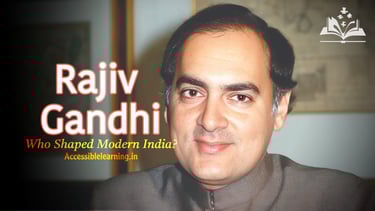 From Pilot to Prime Minister: The Life and Impact of Rajiv Gandhi?!
