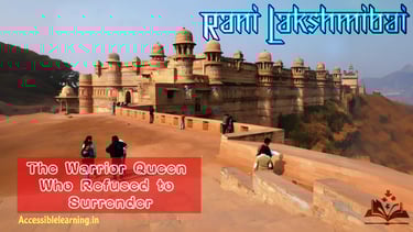 The Heroic Life and Legacy of Rani Lakshmibai, Queen of Jhansi?!