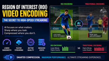 ROI Video Encoding Explained: How Streaming Platforms Save Data Without Sacrificing Quality