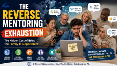 The Digital Burden Nobody Talks About: When Children Teach Their Parents Technology