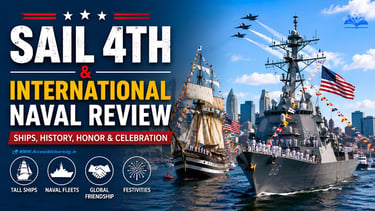 Sail 4th & International Naval Review: A Rare Spectacle of Naval Power, History, and International F