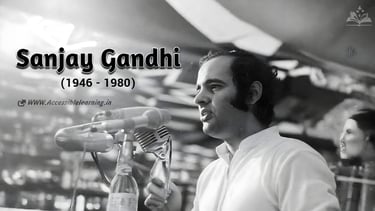 Behind the Emergency: Sanjay Gandhi's Vision and the Price of Expedient Governance
