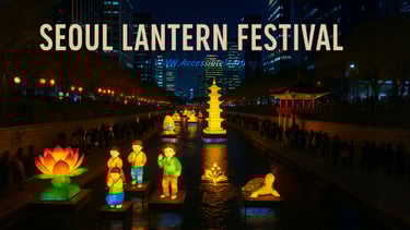 The Seoul Lantern Festival is one of South Korea’s most enchanting cultural events