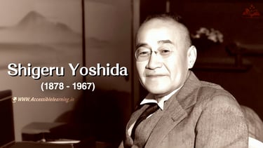 Shigeru Yoshida's Role in Japan's Rise as a Global Power>