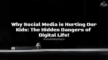Why Social Media is Hurting Our Kids: The Hidden Dangers of Digital Life?
