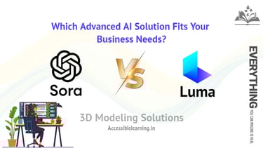 Sora AI vs Luma AI: Which Advanced AI Solution Fits Your Business Needs?