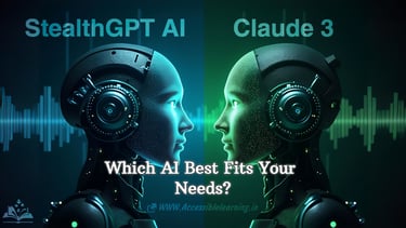 StealthGPT AI vs Claude 3: Which AI Best Fits Your Needs??