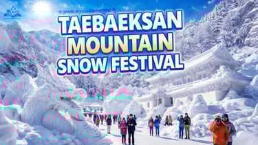 Taebaeksan Mountain Snow Festival: Korea’s High-Altitude Winter Celebration
