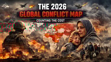 A World in Conflict: Mapping the 55 Nations Facing War in 2026
