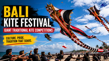 Bali Kite Festival: Giant Traditional Kite Competitions Explained