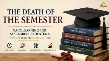 The Death of the Semester: Why Nanolearning and Stackable Credentials Are Replacing Degrees