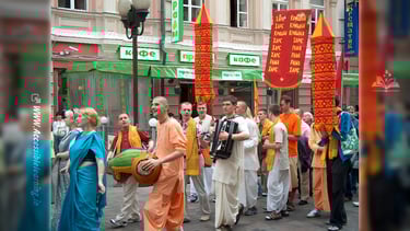 The Journey to America Perhaps the most extraordinary chapter of Prabhupada's life began in 1965. At