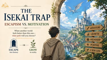 The Isekai Trap: How Fantasy Worlds Can Inspire Growth or Fuel Escapism